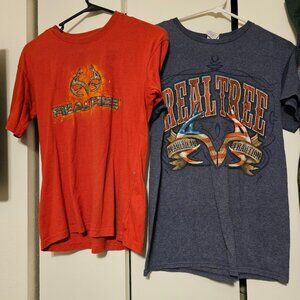 BOYS RealTree TSHIRT BUNDLE  Size LARGE 14